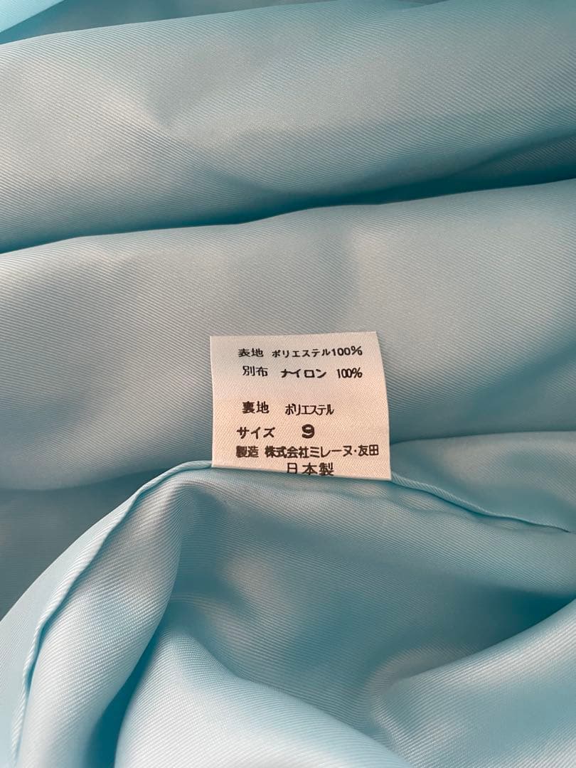 水色 ロングドレス　演奏会