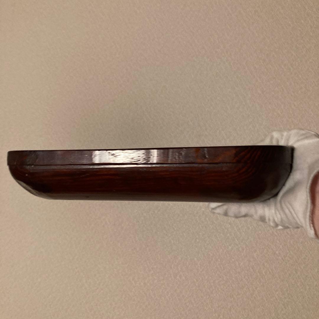 お盆　古道具　くりぬき　煎茶盆　タバコ盆