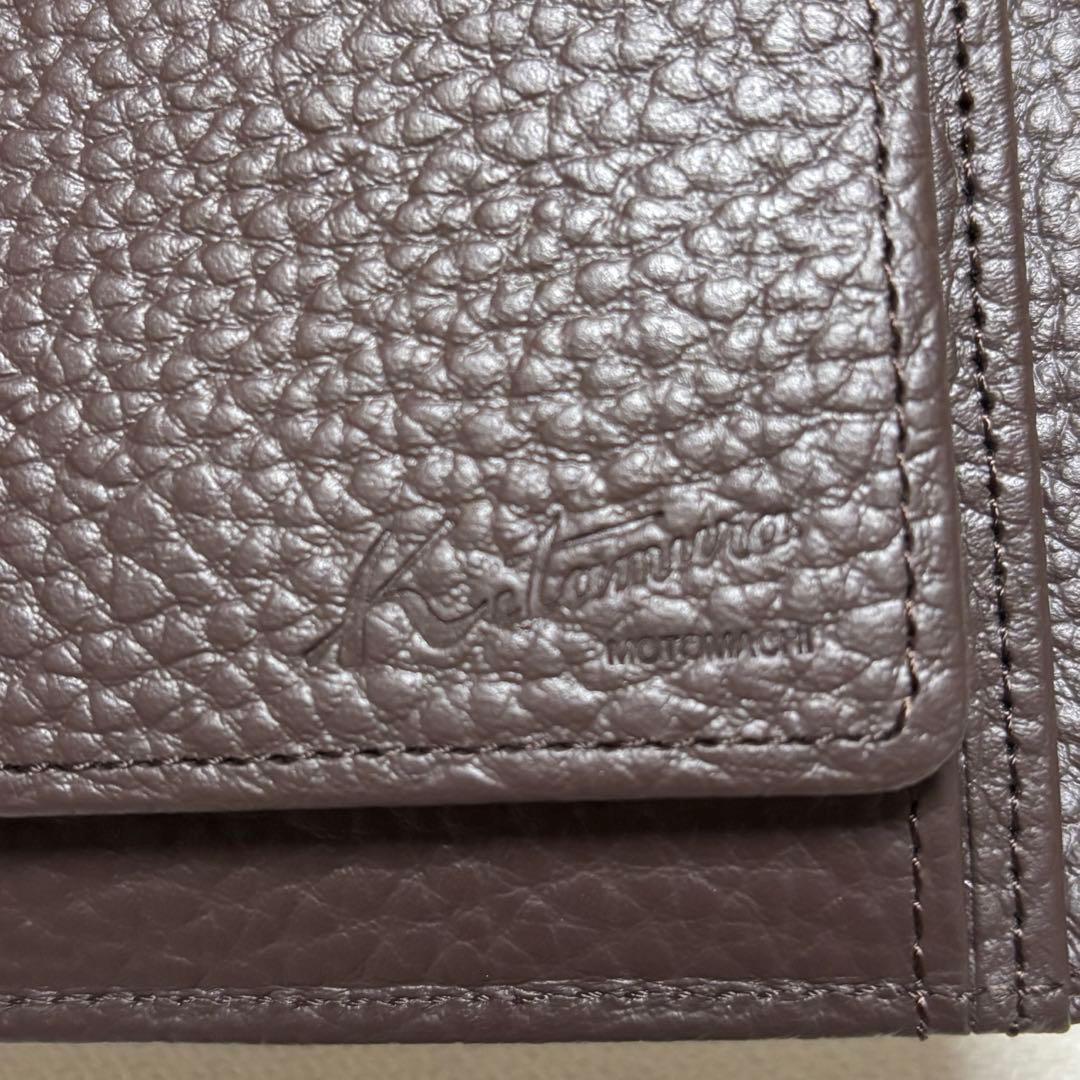 キタムラ　二つ折り財布　サンドベージュ