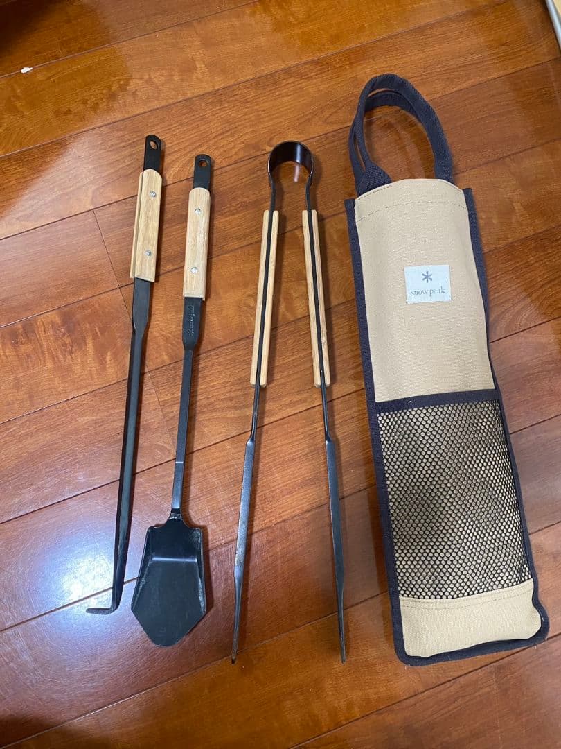 【セット売り】peak　焚き火ツール・ファイヤーサイドグローブ