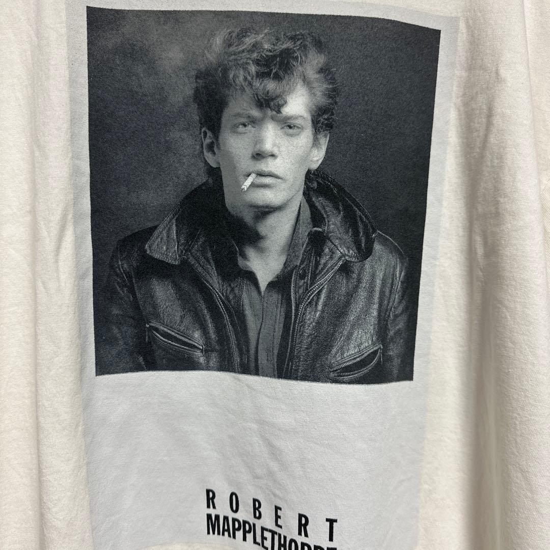 セントマイケル　ロバート・メイプルソープ Tシャツ ホワイト