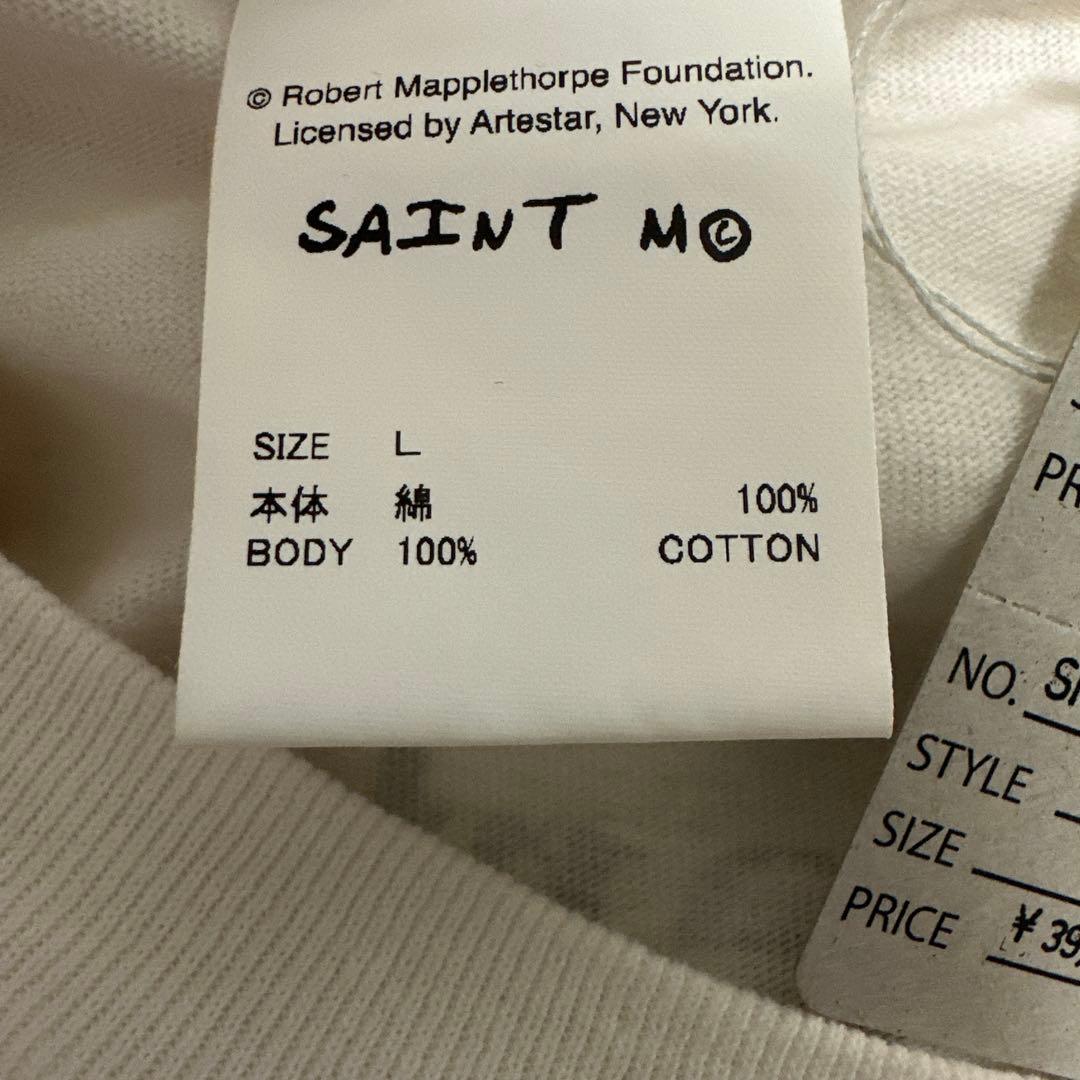 セントマイケル　ロバート・メイプルソープ Tシャツ ホワイト