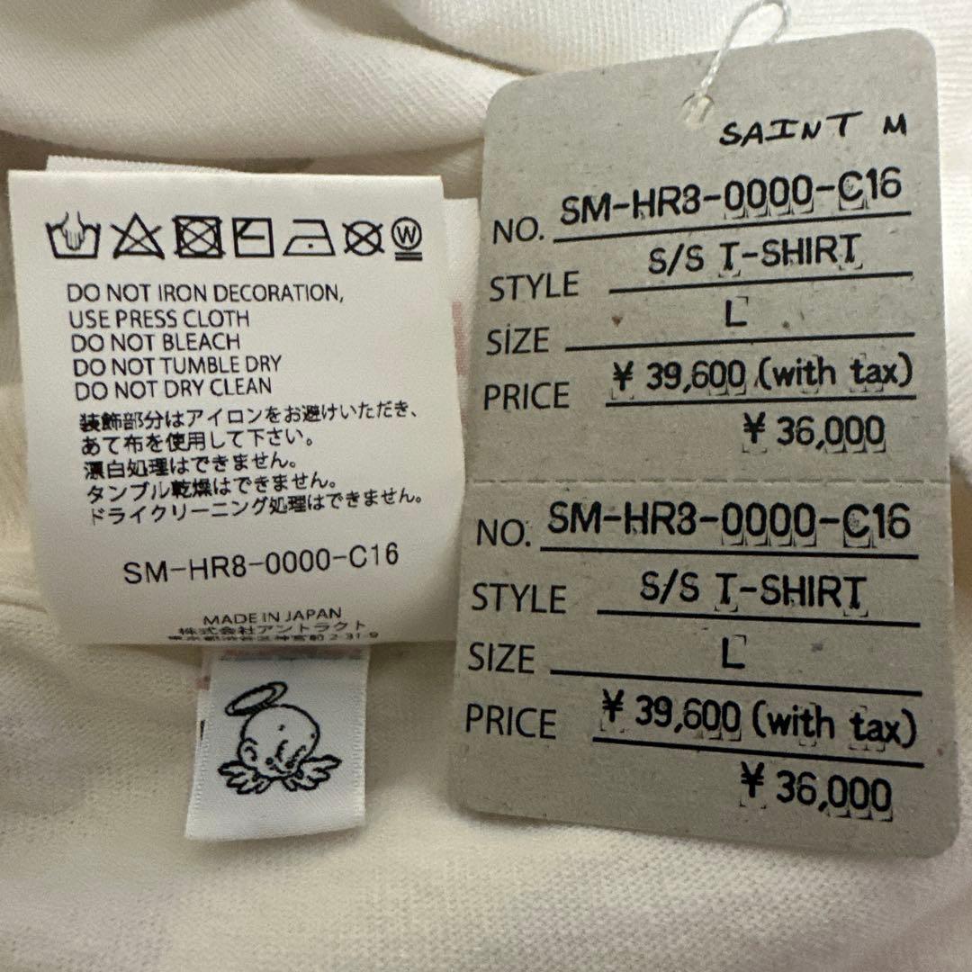 セントマイケル　ロバート・メイプルソープ Tシャツ ホワイト