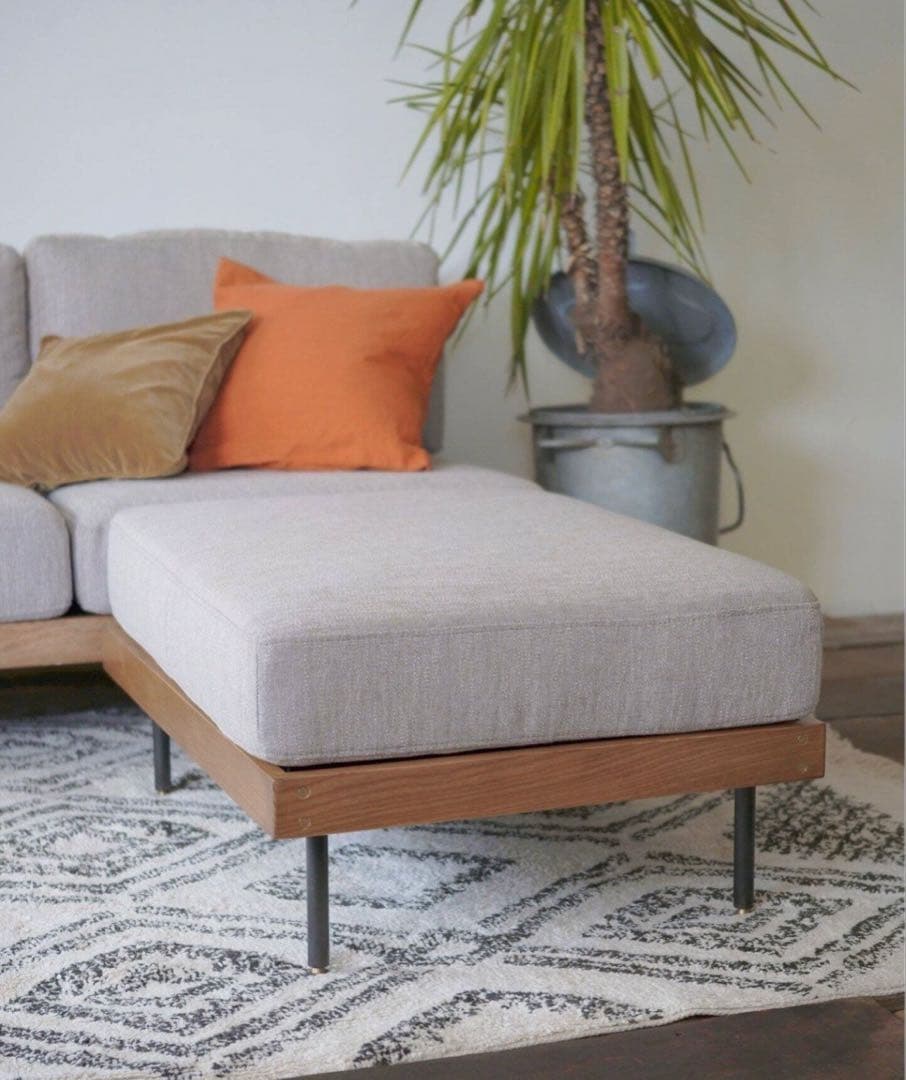 LILLE OTTOMAN 2NDリルオットマン ベージュ60.5x79.5cm