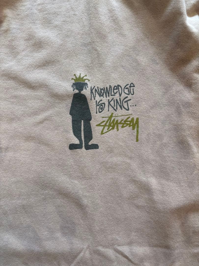 90s Stussy 黒タグ シャドーマン Tシャツ　USA製
