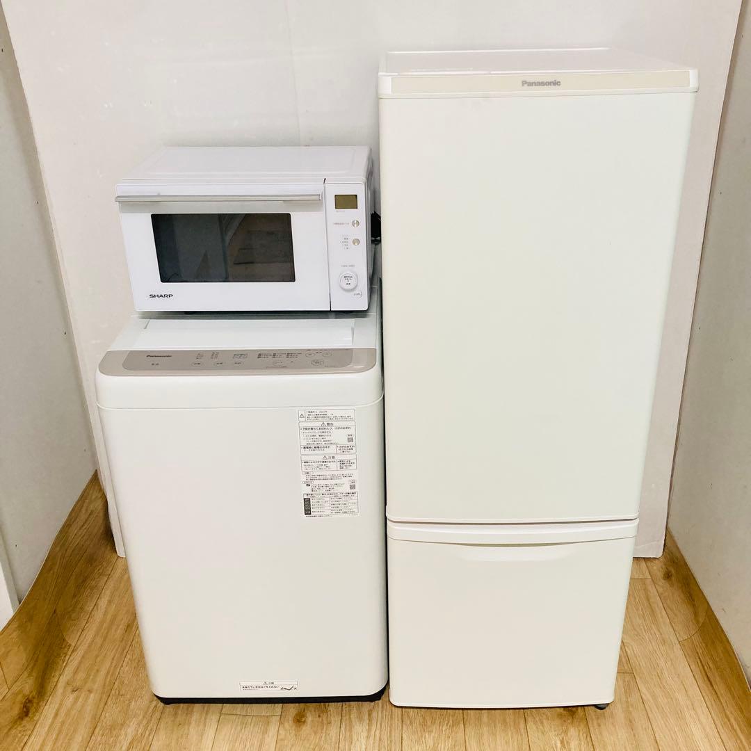 歳末セール開催中❗️1人暮らし家電セット❗️大阪、大阪近郊配送と設置無料D