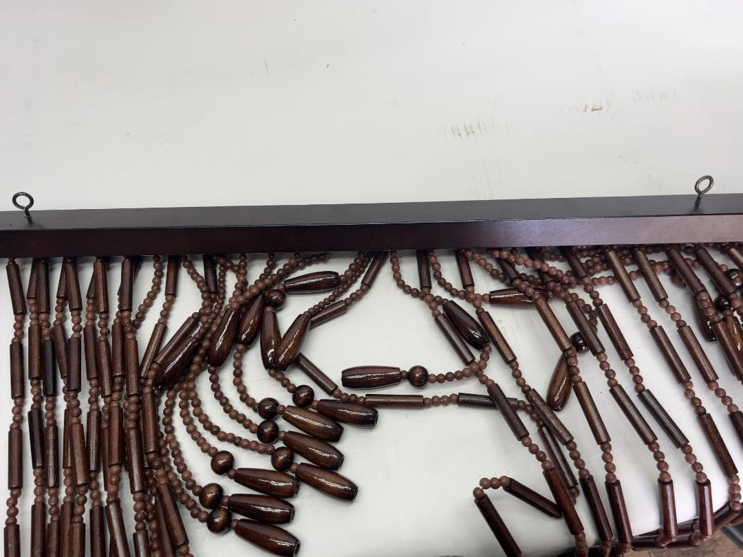 玉のれん　開閉式　すだれ　アンティーク　02c19