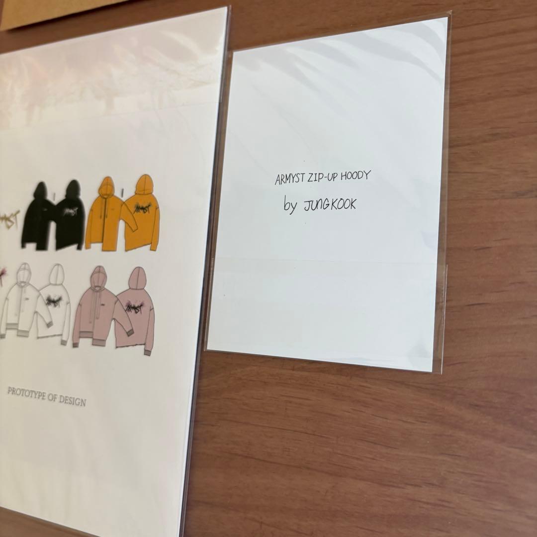 【未使用】BTS ジョングク　アーティストメイド　フーディー　L 白