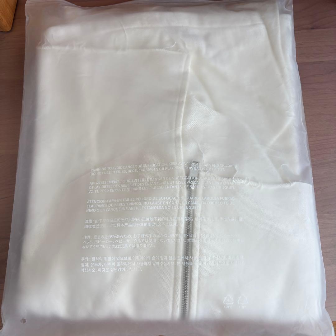 【未使用】BTS ジョングク　アーティストメイド　フーディー　L 白