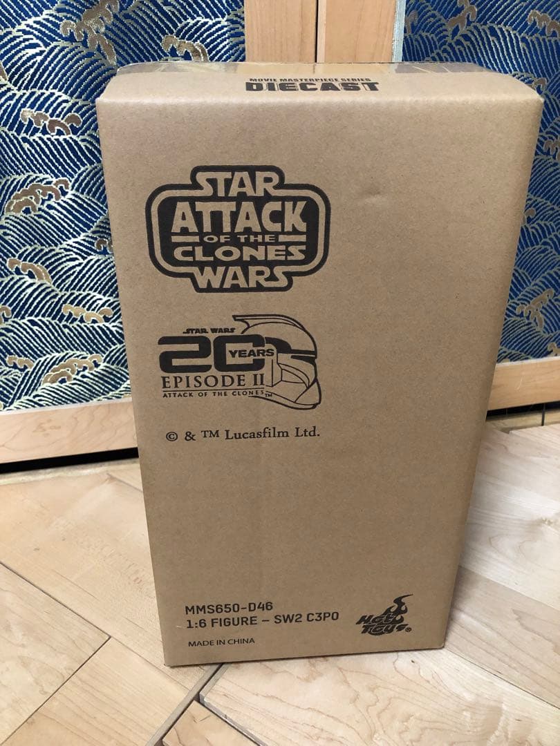 ホットトイズ MMS650D46 スターウォーズ クローンの攻撃 C-3PO