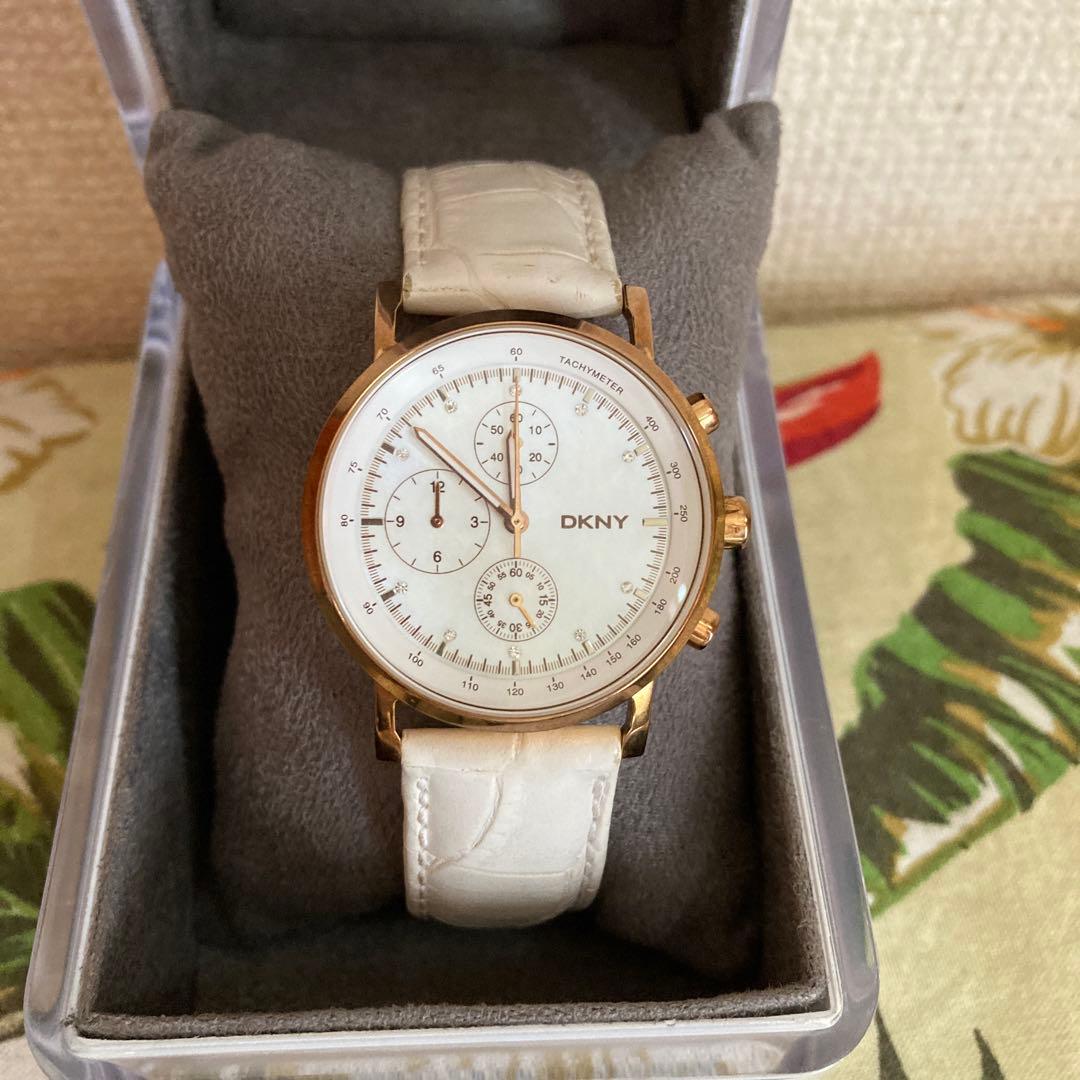 DKNY♡ダナキャランニューヨーク腕時計クロノグラフ