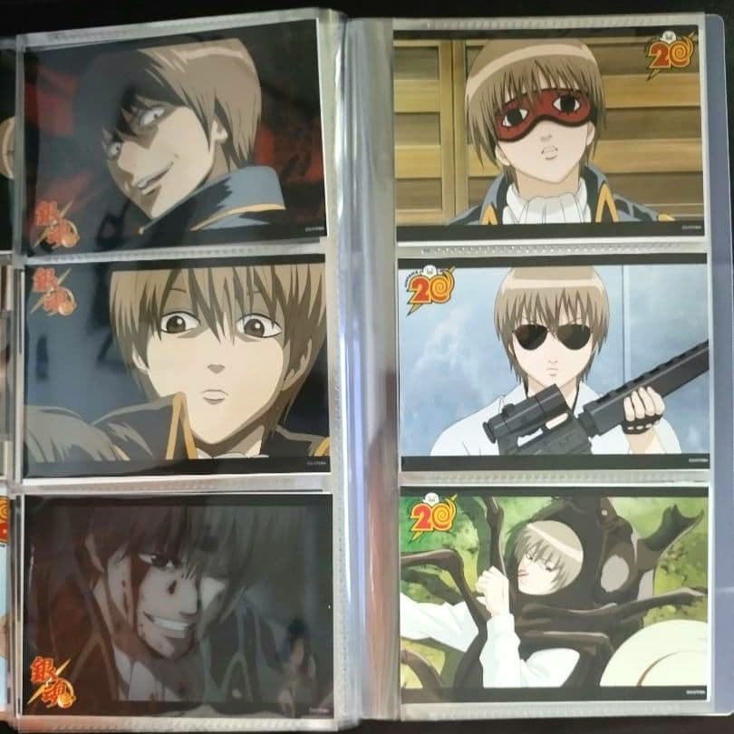 ゆ*り様 銀魂 ネットプリント 110枚 沖田多め 銀時 土方 近藤 エリザベス