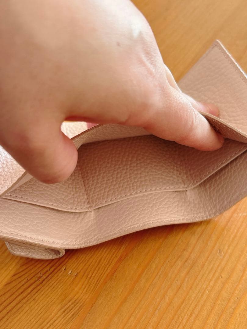 ともさかりえ⭐︎MYWEAKNESS 三つ折り財布/PALE PINK