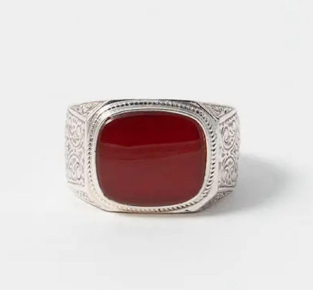 ジェロクリスト　Gerochristo リング　指輪　赤　レッド　0707