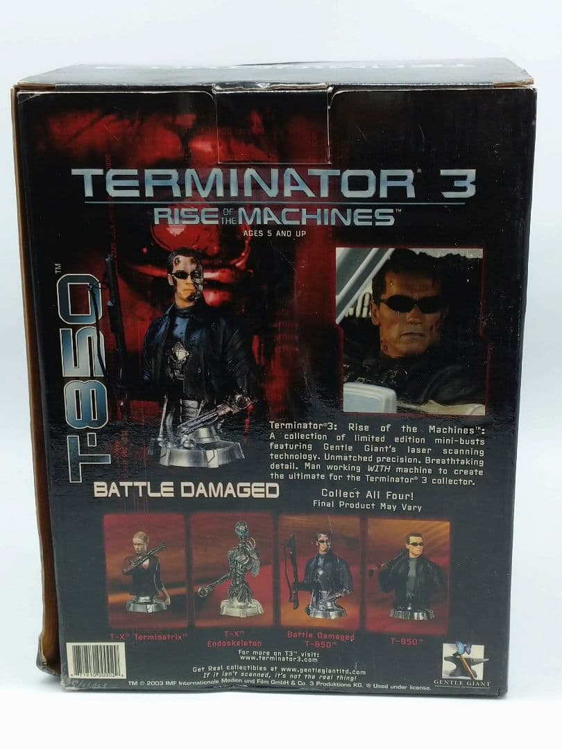 ジェントルジャイアント ターミネーター3 T-850 バトルダメージバスト