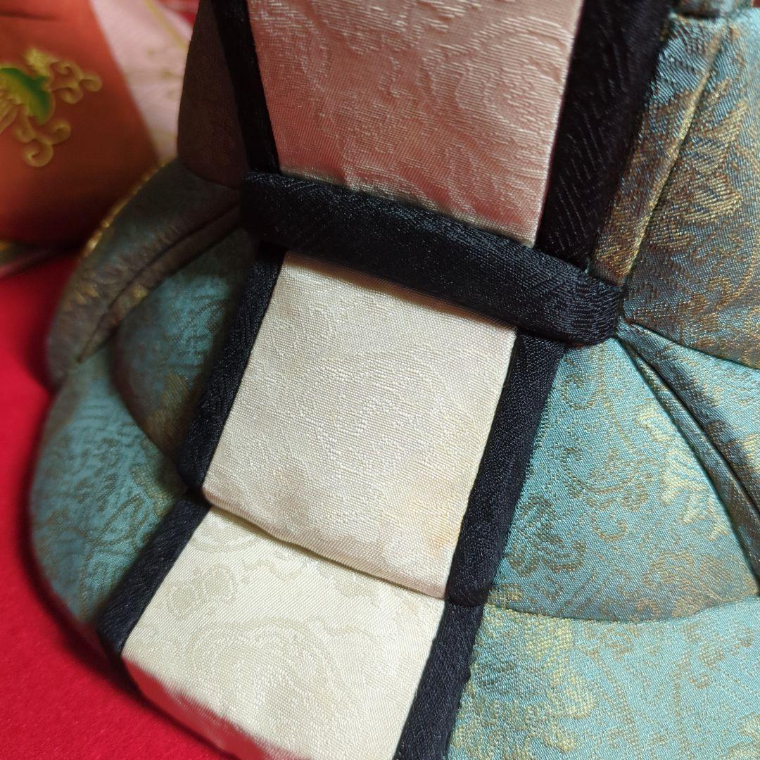 木目込雛人形 柿沼東光作親王飾り台