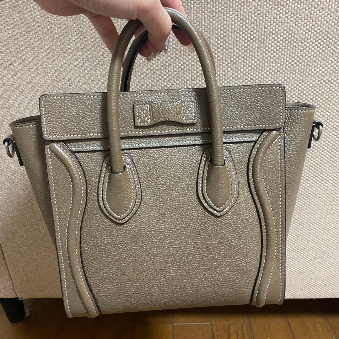 CELINE ショルダーバッグ　セリーヌ　ラゲージナノ