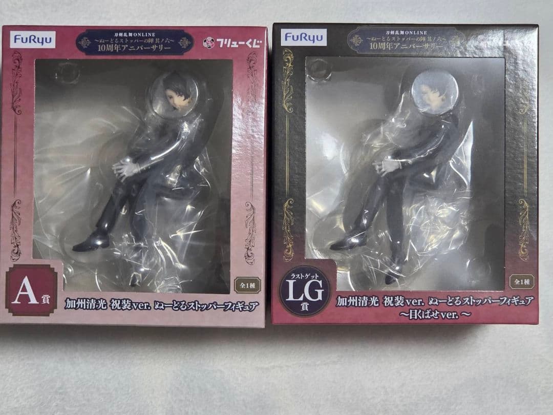 刀剣乱舞　A賞　 LG賞(ラストゲット)　加州清光 ぬーどるストッパーフィギュア