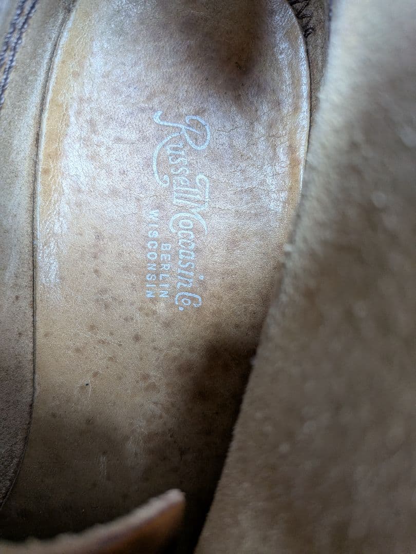 靴 RUSSELL MOCCASIN MOC BOOTS