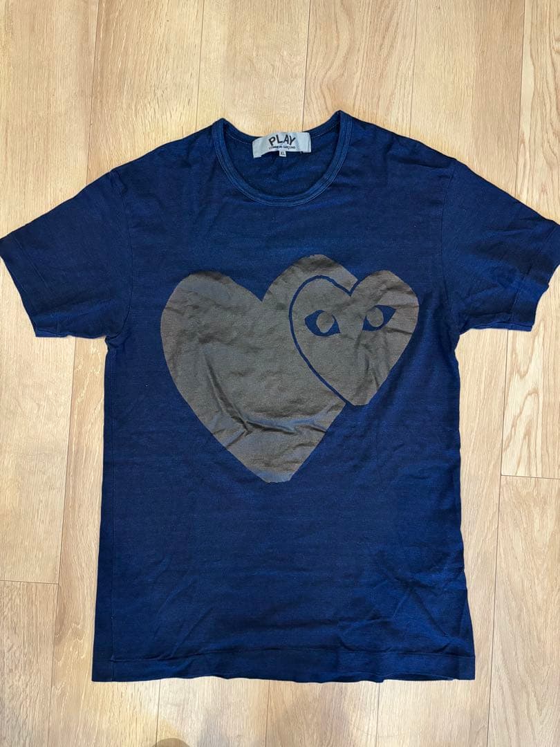 【Orange Heart 】ギャルソン ネイビーTシャツ