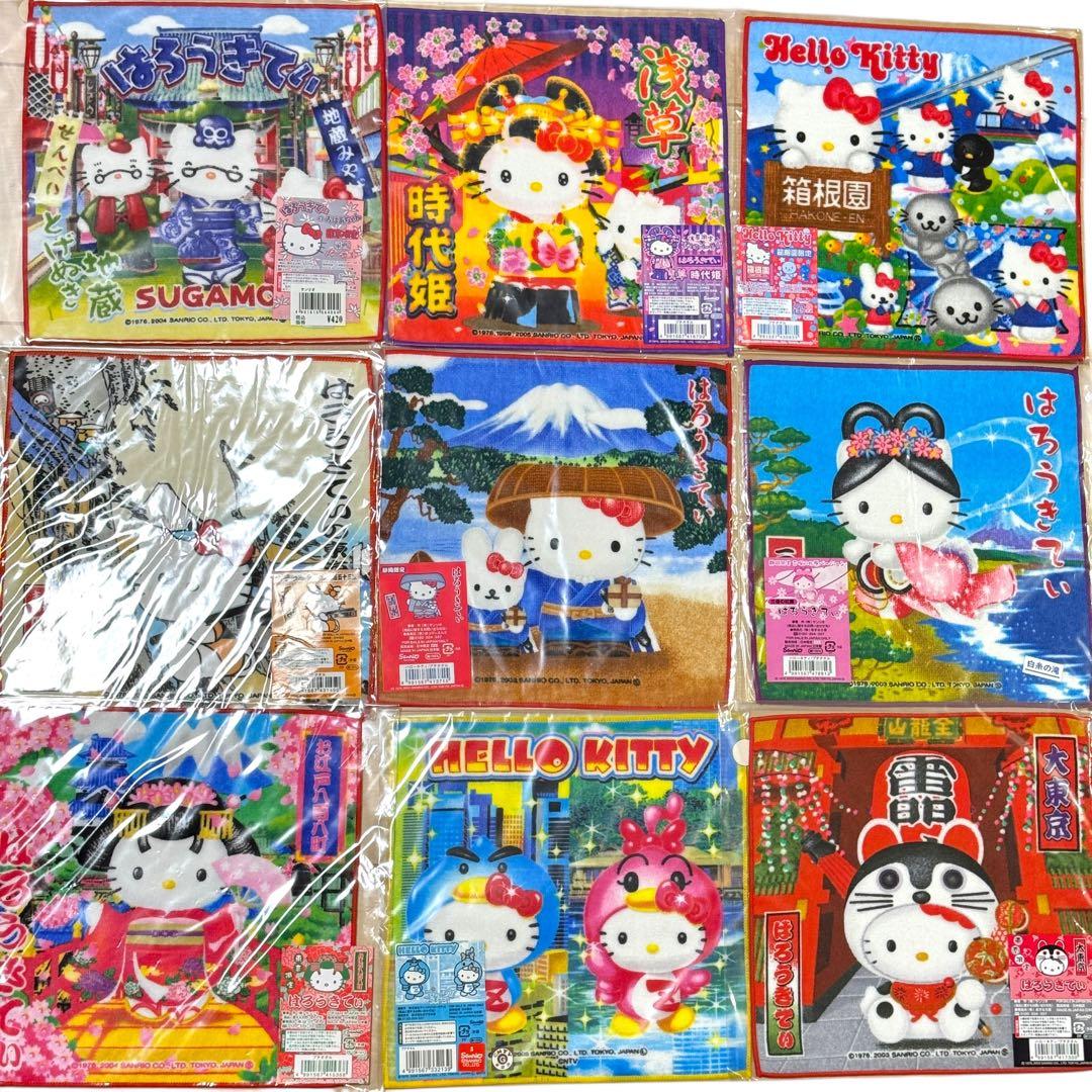 ハローキティ プチタオル まとめ売り 100枚