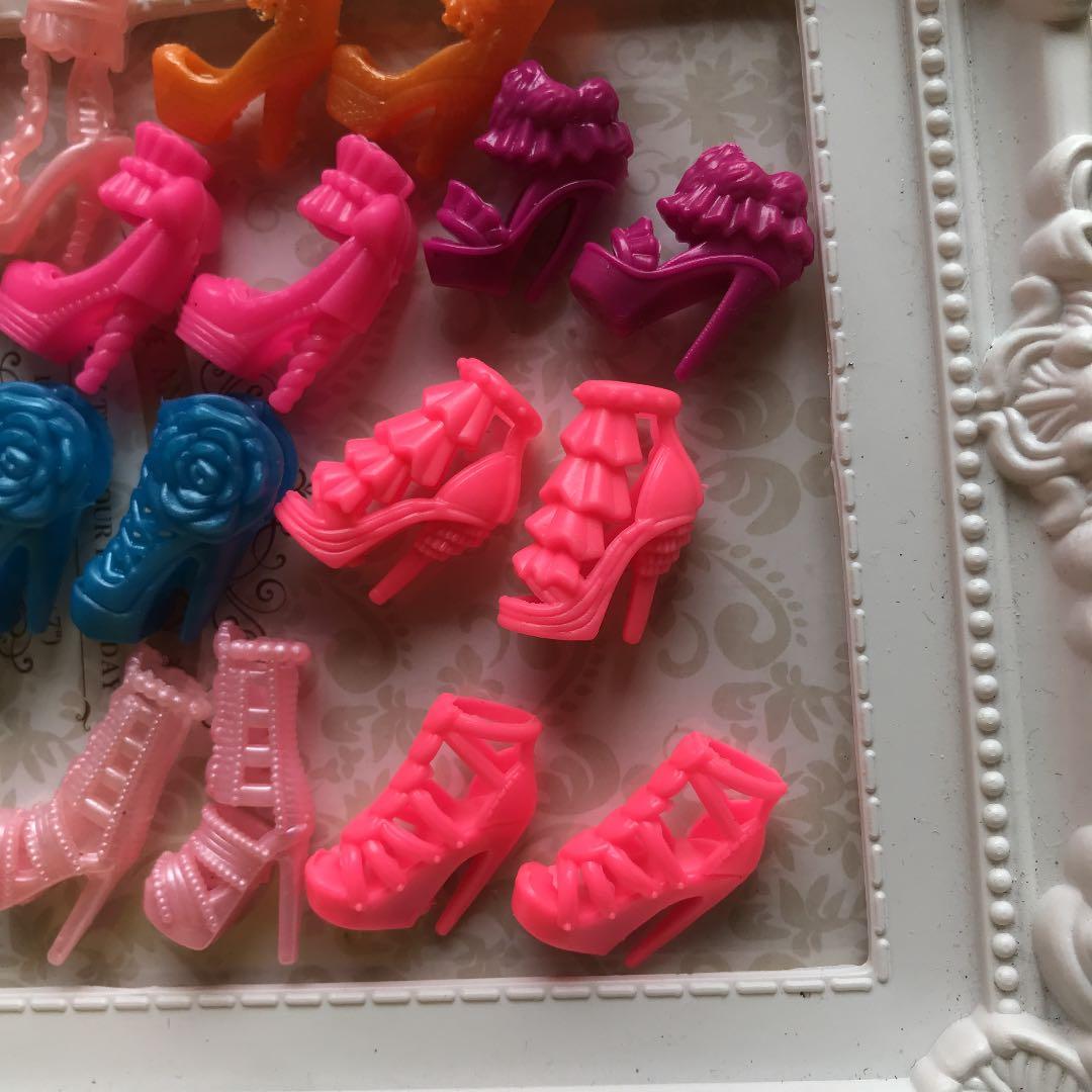 リカちゃん　ルルベちゃん　ブーツ　ミュール　シューズ