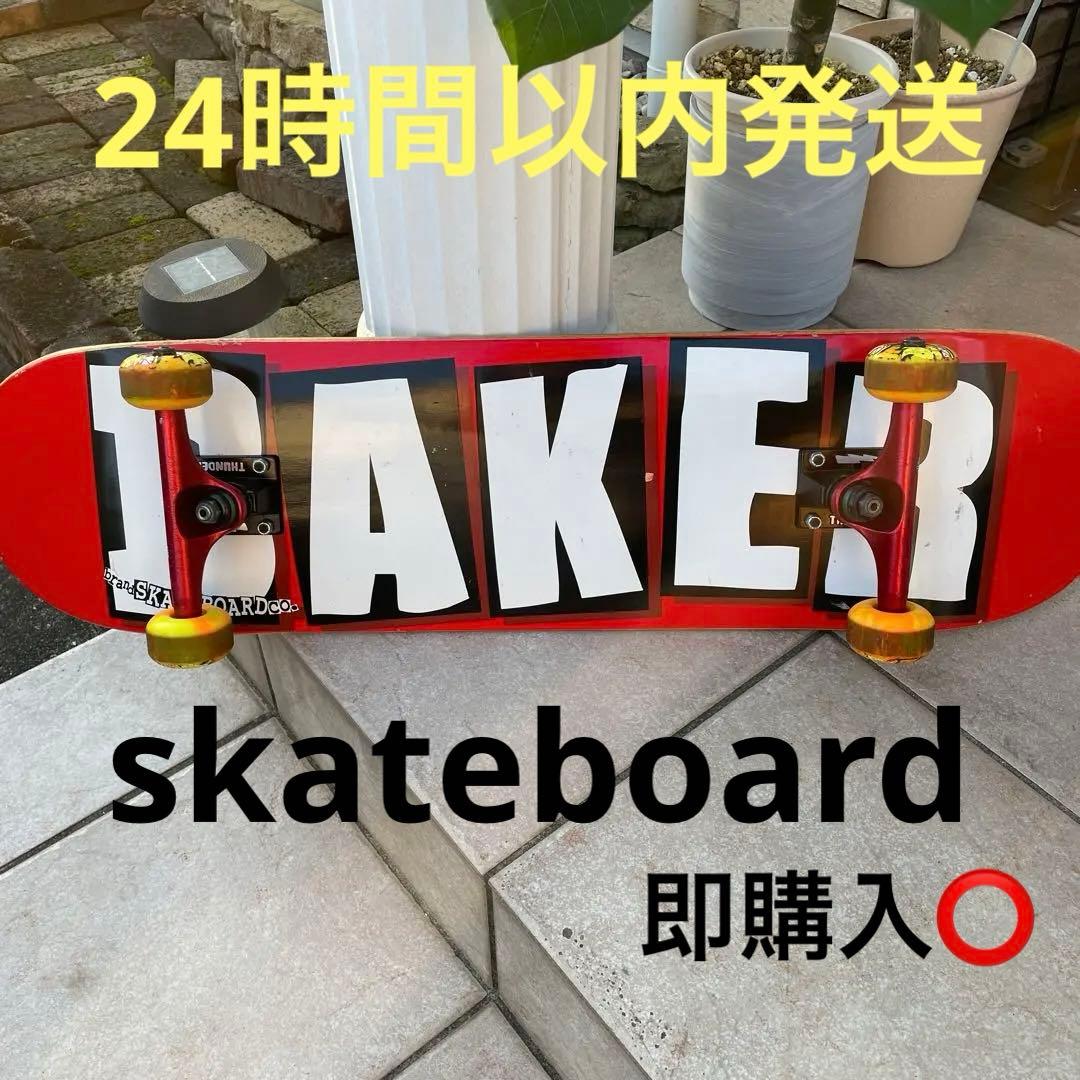 BAKER★SHAKE JUNT! TAKER ★スケートボード★7.8inch