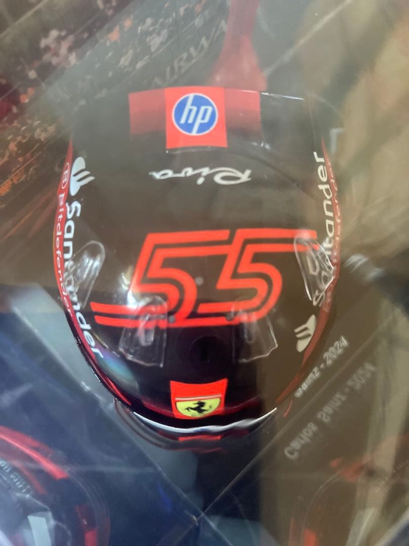 日本未発売　ビッグスケールF1コレクション　サインツ　2024 ヘルメット