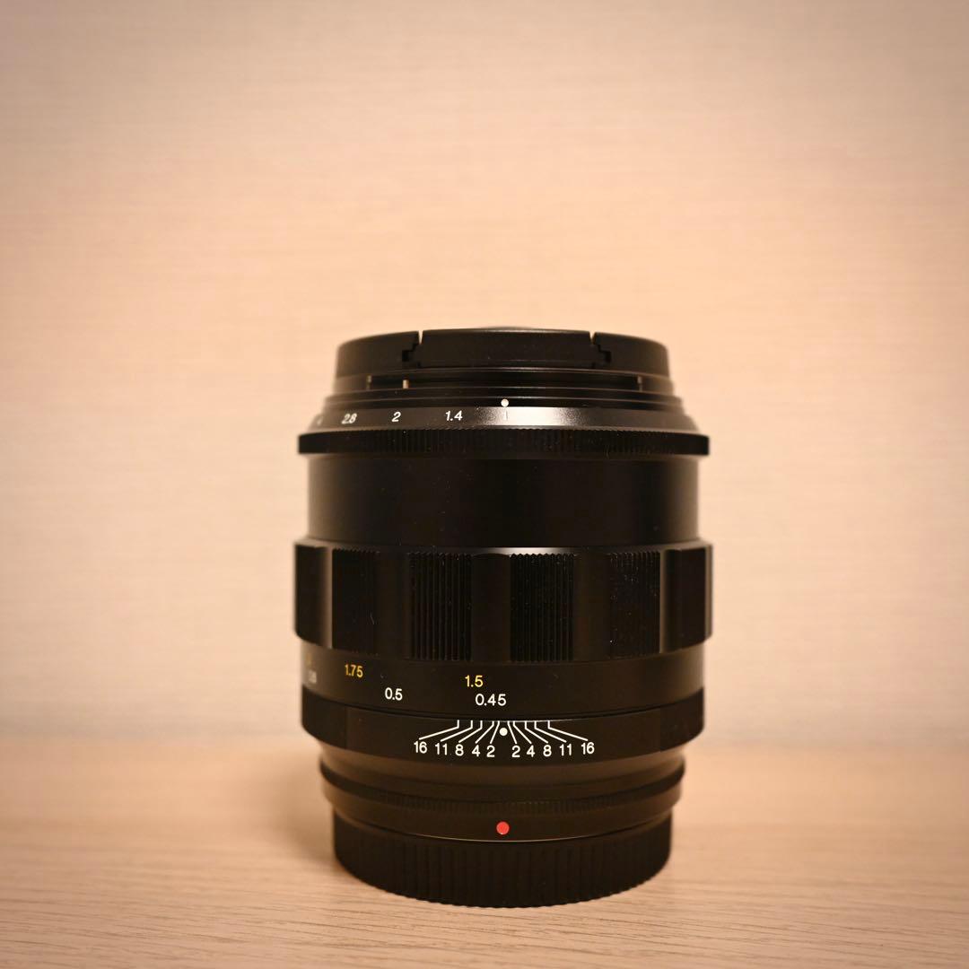 Voigtlander 50mm F1 Aspherical ニコンZ