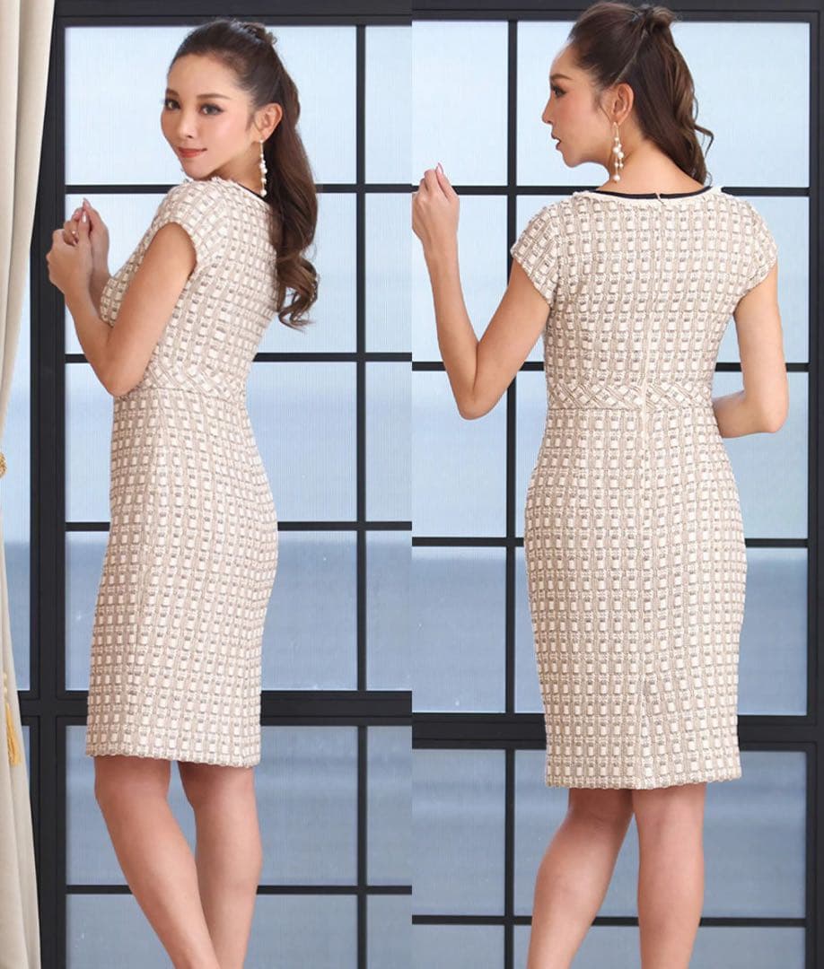 エルケイ Sugar 半袖　キャバドレス　ヴュート　ワンピース