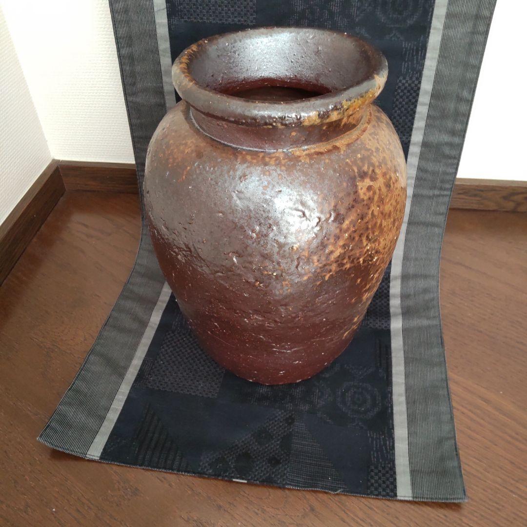 黒備前　小壺　備前焼　19