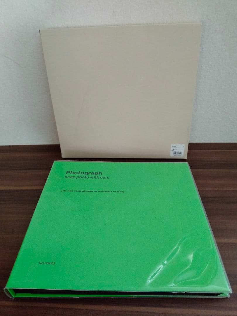 DELFONICS デルフォニクス フォトアルバム L ３冊 粘着台紙45シート