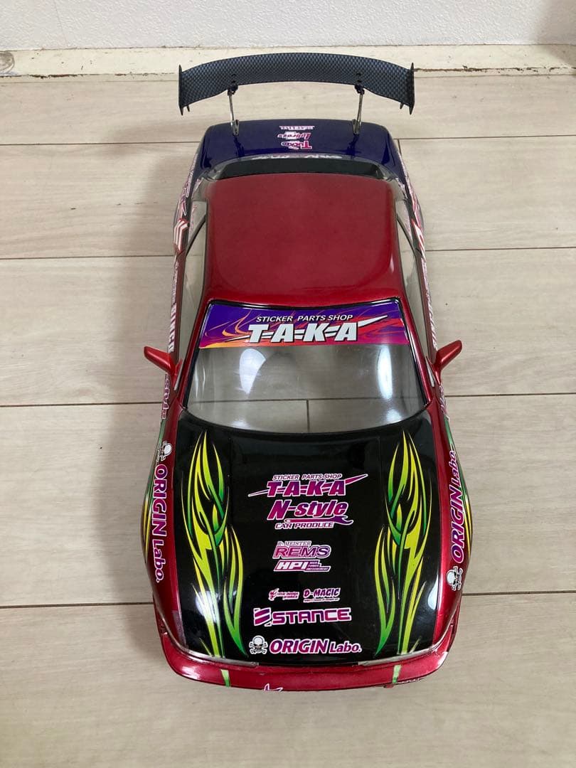 ラジコン　ボディ　シルビア　10/1