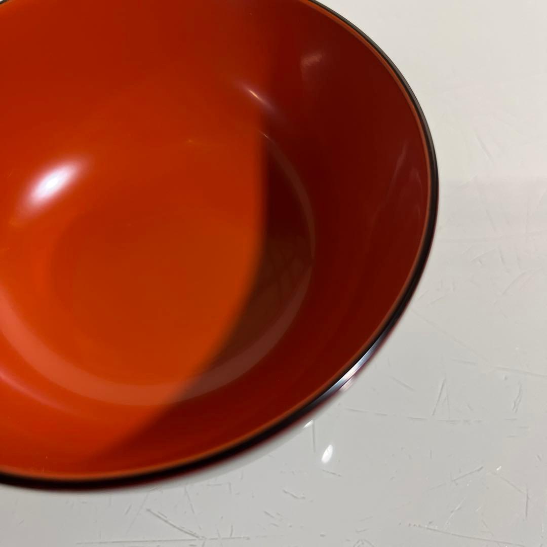 A l ma❣️木製漆　輪島塗　溜塗　お椀2ケ