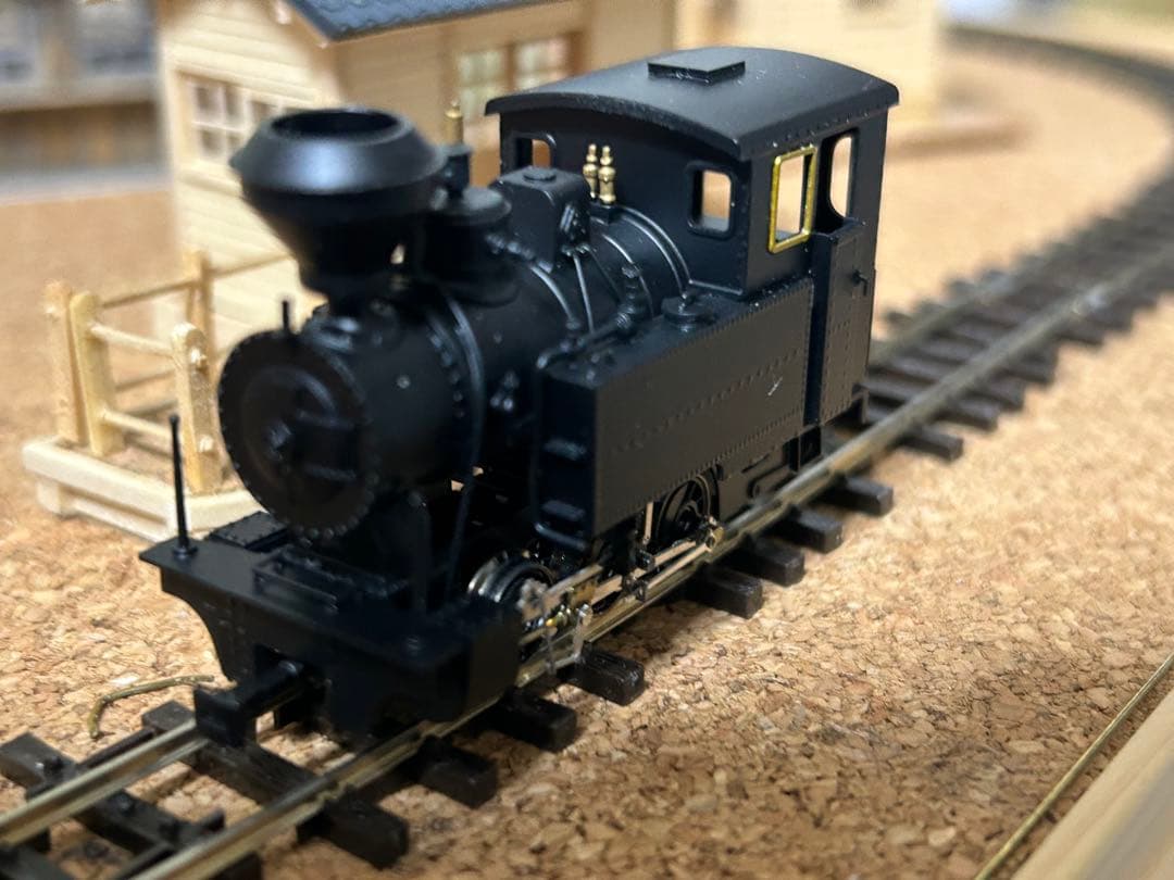 ワールド工芸　1/87 9㎜　丸瀬布雨宮21号　蒸気機関車