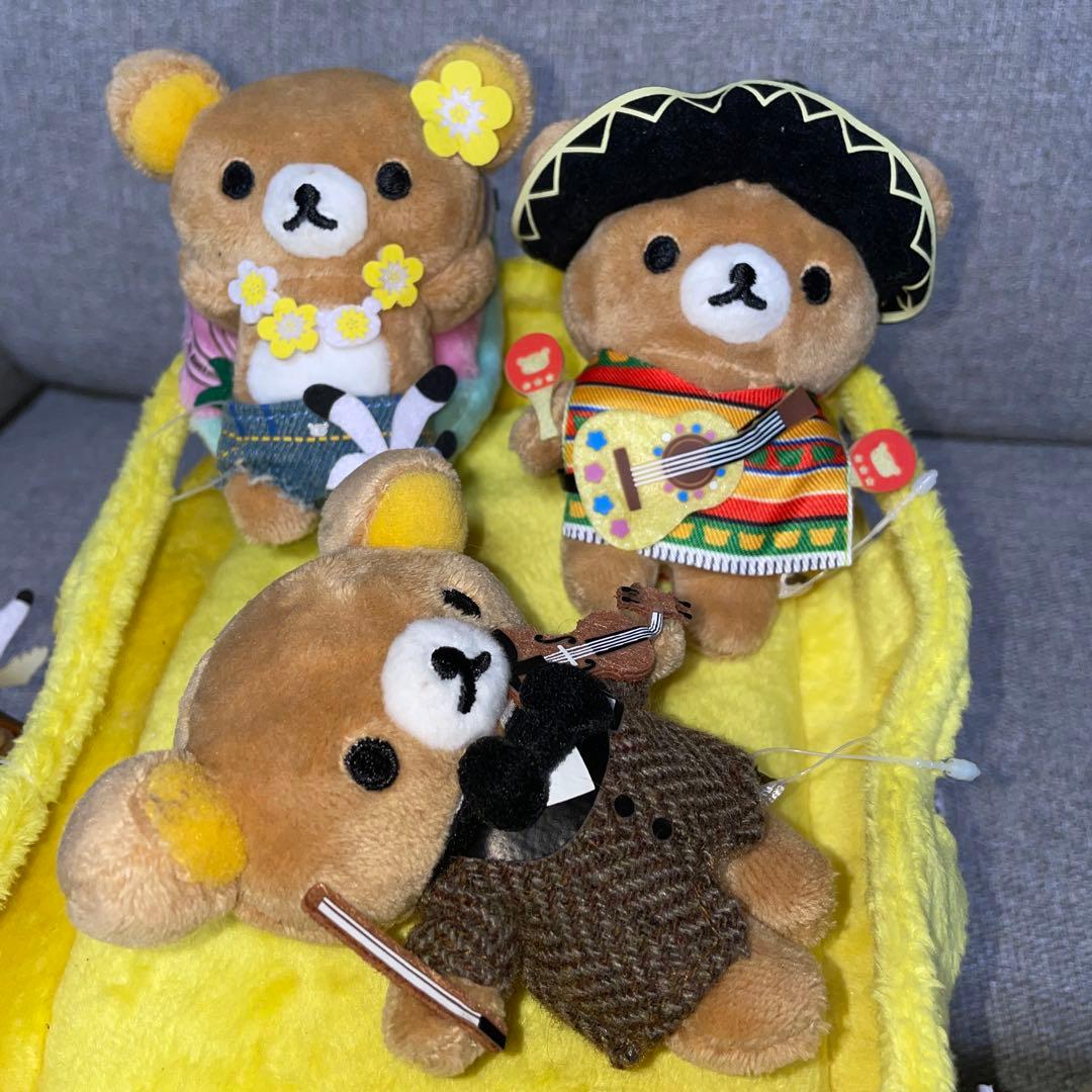 リラックマストア限定商品　 スペシャルアニバーサリーぬいぐるみセット