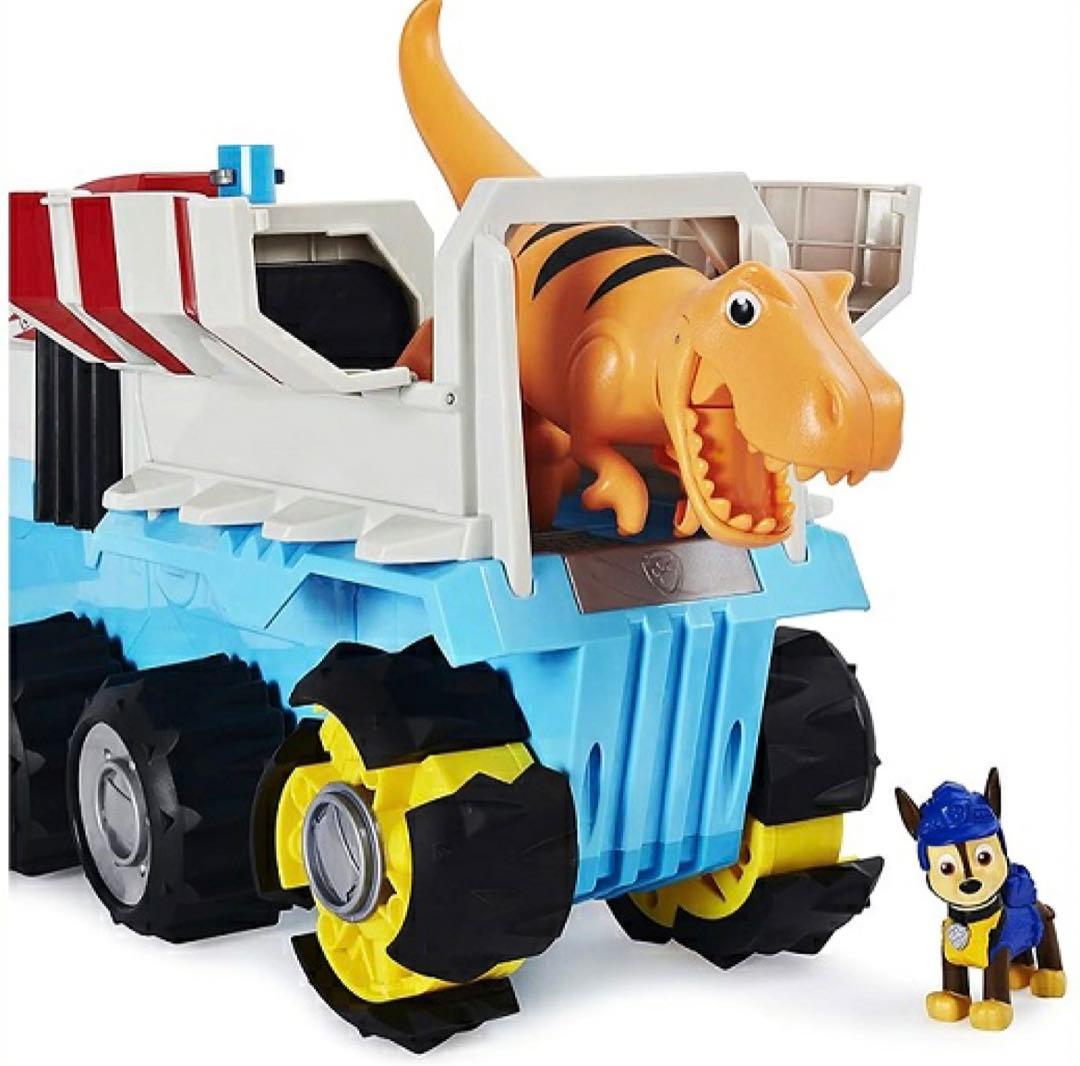 パウパトロール ディノレスキュー ディノパトローラー 電動チームビークル