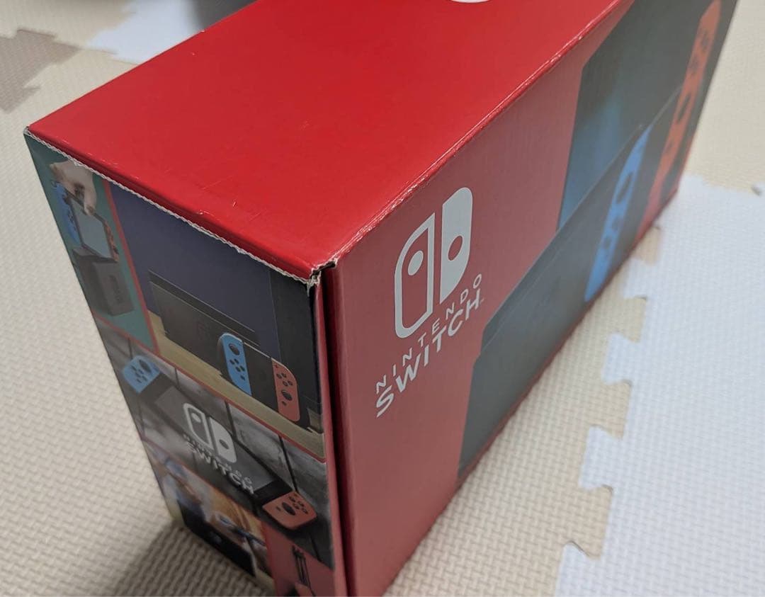 【初期化・動作確認済】Nintendo Switch ネオンブルー