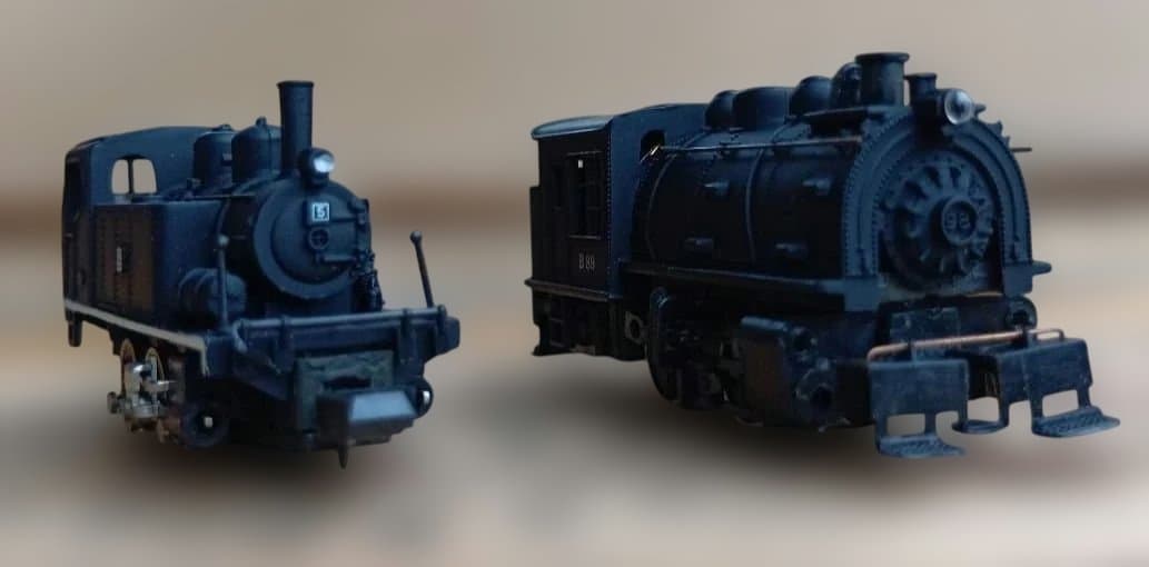 蒸気機関車 Ｎゲージ　2台　ジャンク(m16）