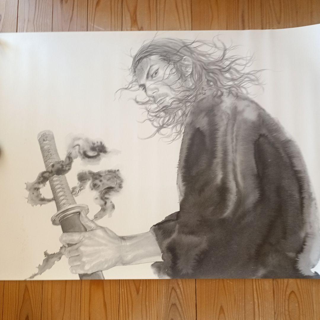 バガボンド 井上雄彦 最後のマンガ展 B1ポスター