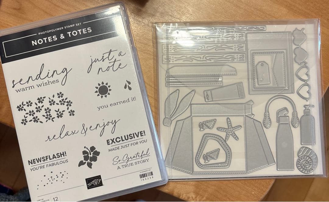 一点限り♡新作鞄が作れるNotes & Totes スタンピンアップ