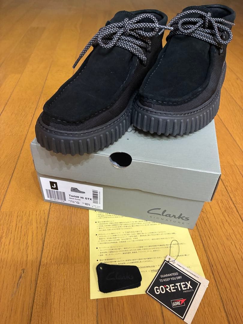 極美品Clarks ゴアテックス Torhill Hi GTX(いでやん)