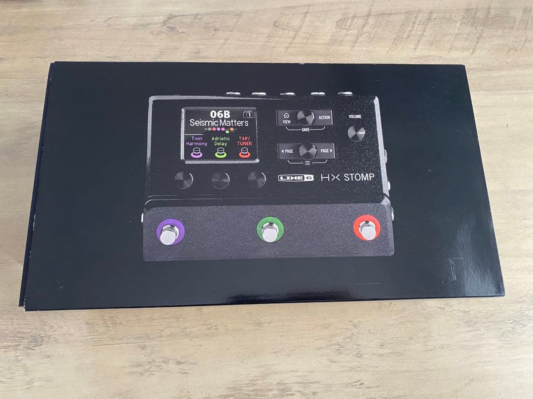 ギター LINE 6 HX STOMP