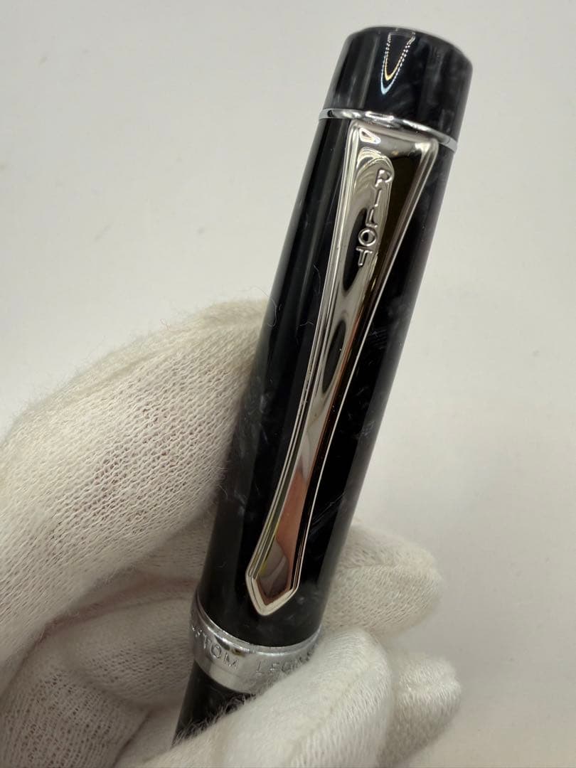 PILOT パイロット　ボールペン・万年筆セット ブラック　イニシャル付き