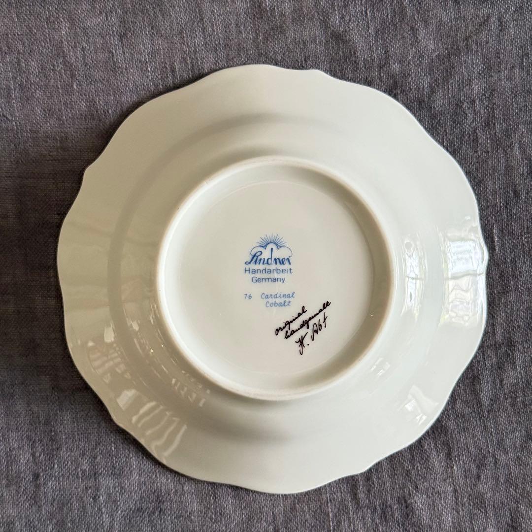 リンドナー　金縁　カーディナル　トリオ①　コバルト