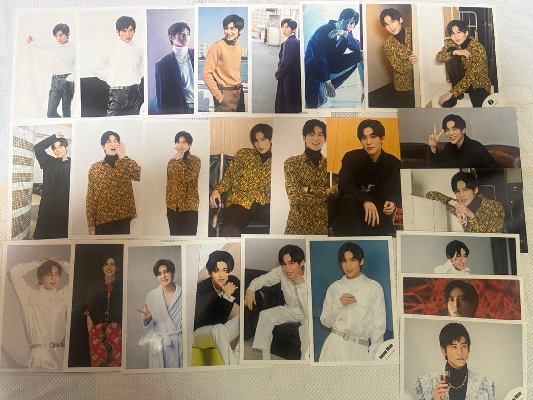 Man 目黒蓮 公式写真 約200枚セット