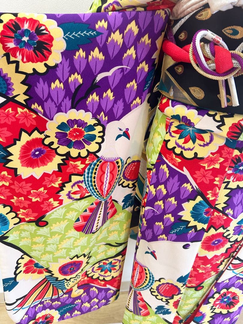振袖　振袖フルセット　振袖セット　美品　成人式　京都岡重　IKKO ツモリチサト