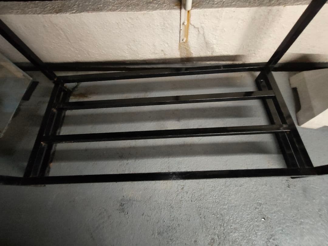 ANIMAC鉄製水槽台120cm　2段水槽台　アクリル水槽ろ過装置アクアリウム