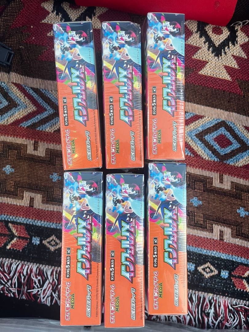 【新品】ポケモンカード 拡張パック インフェルノX 6BOX シュリンク付き