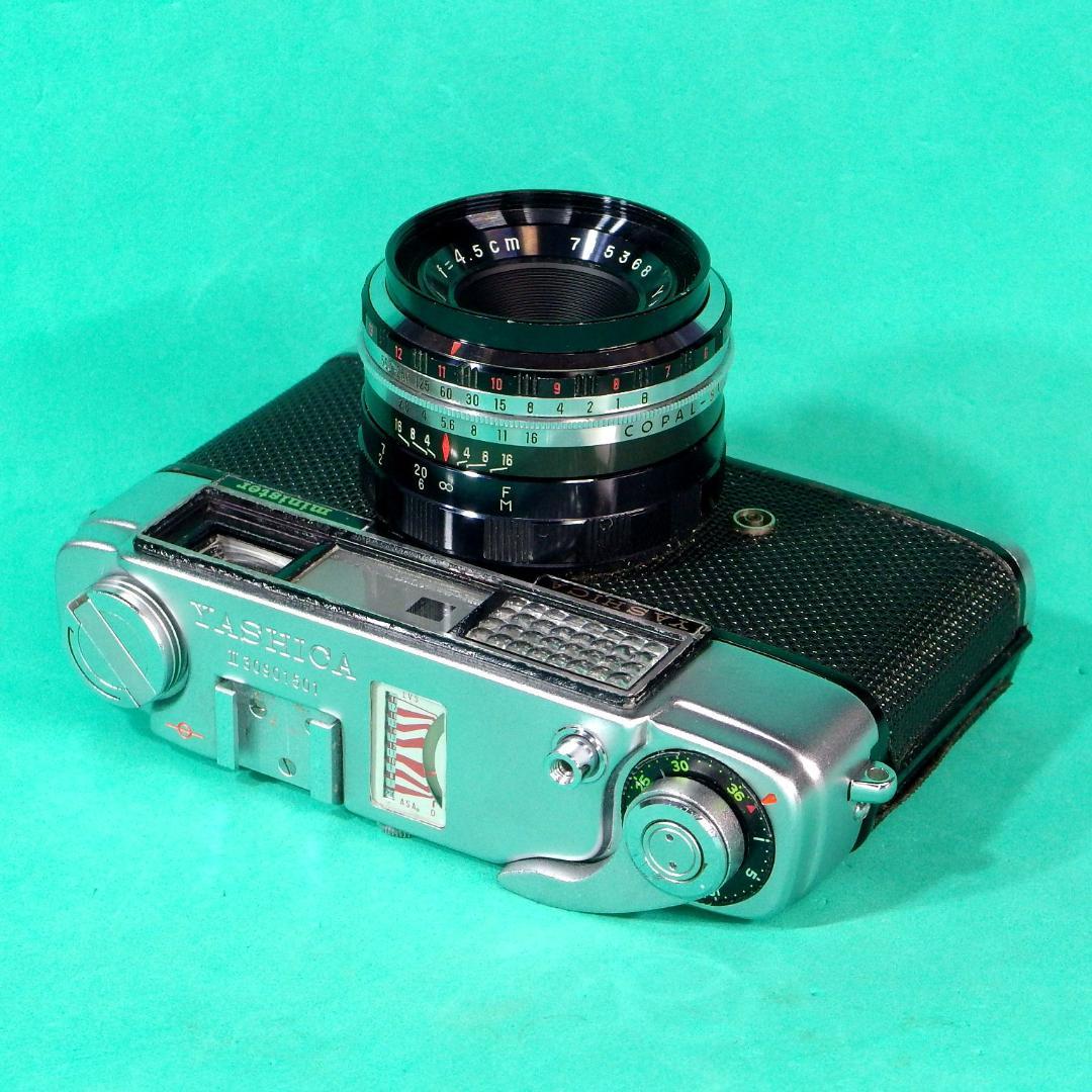 【綺麗・試写済】ヤシカ・ミニスターII型ヤシノン４５ｍｍＦ２.８